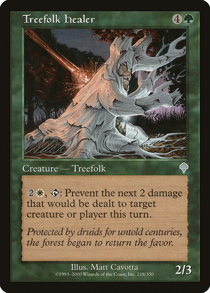 Treefolk Healer [Invasion] | Card Merchant Takapuna
