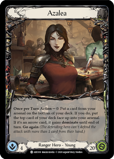 Azalea // Viserai, Rune Blood [U-ARC039 // U-ARC075] (Arcane Rising Unlimited) | Card Merchant Takapuna