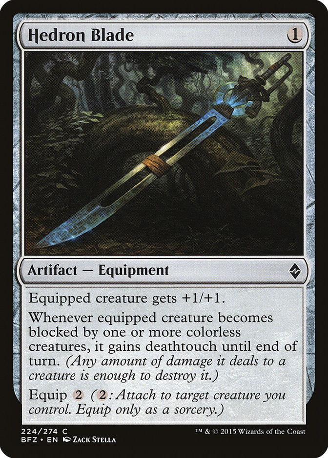 Hedron Blade [Battle for Zendikar] | Card Merchant Takapuna