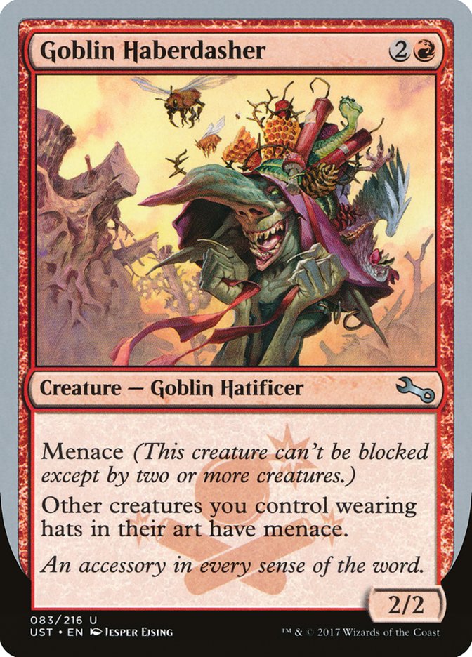 Goblin Haberdasher [Unstable] | Card Merchant Takapuna