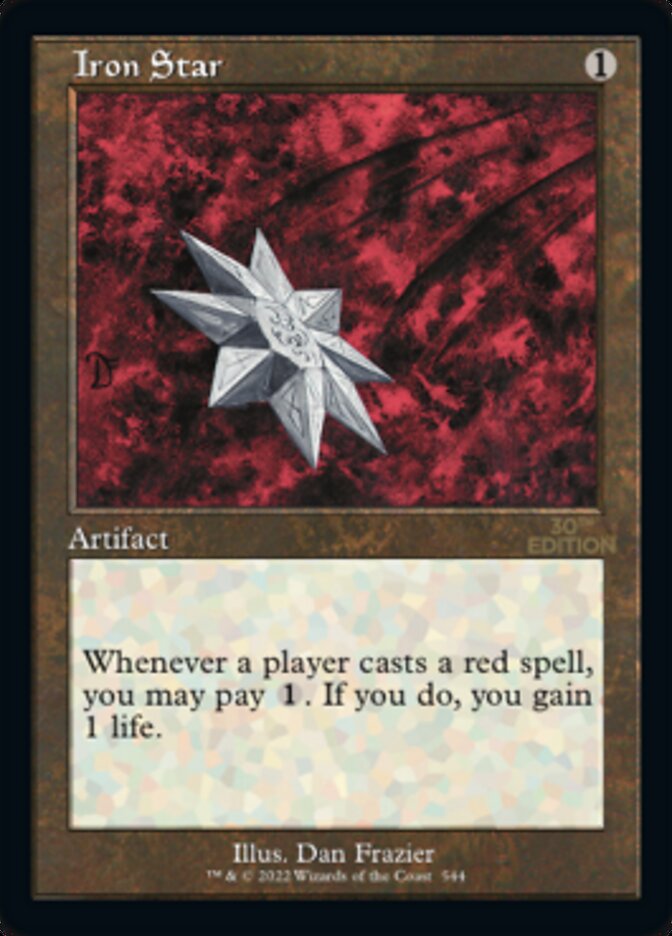 Iron Star (Retro) [30th Anniversary Edition] | Card Merchant Takapuna