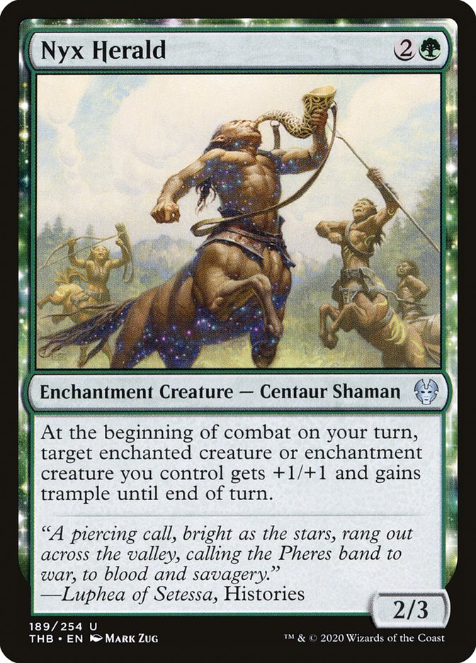 Nyx Herald [Theros Beyond Death] | Card Merchant Takapuna