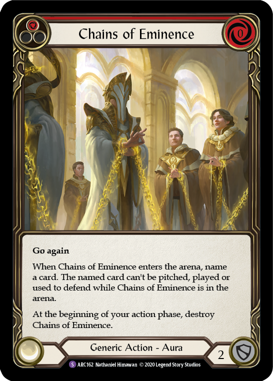 Chains of Eminence [U-ARC162] (Arcane Rising Unlimited)  Unlimited Normal | Card Merchant Takapuna