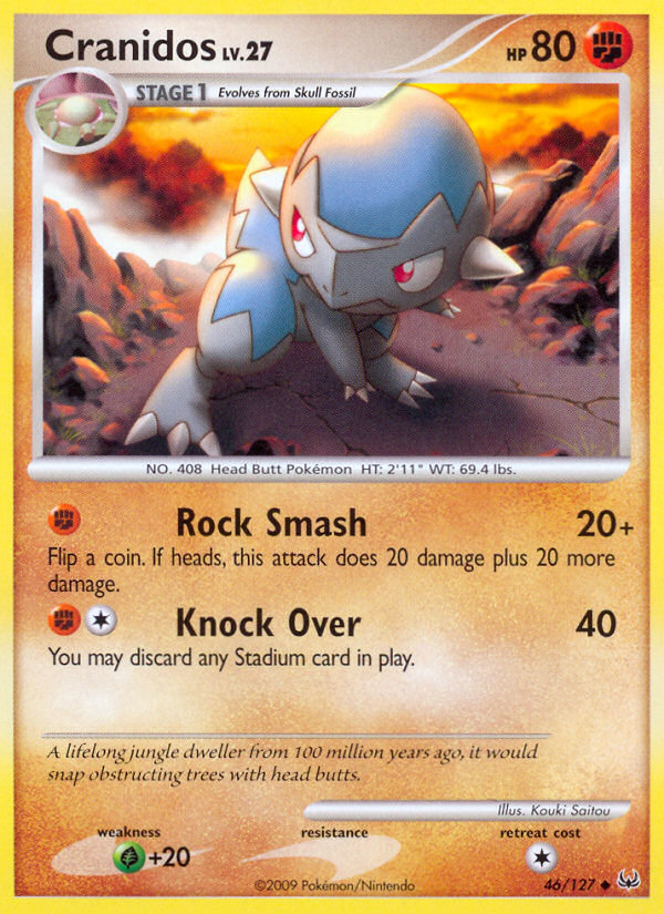Cranidos (46/127) [Platinum: Base Set] | Card Merchant Takapuna