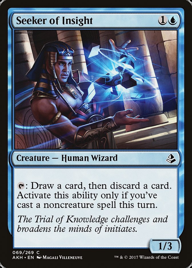 Seeker of Insight [Amonkhet] | Card Merchant Takapuna