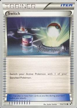 Switch (104/114) (Terraki-Mewtwo - Shuto Itagaki) [World Championships 2012] | Card Merchant Takapuna