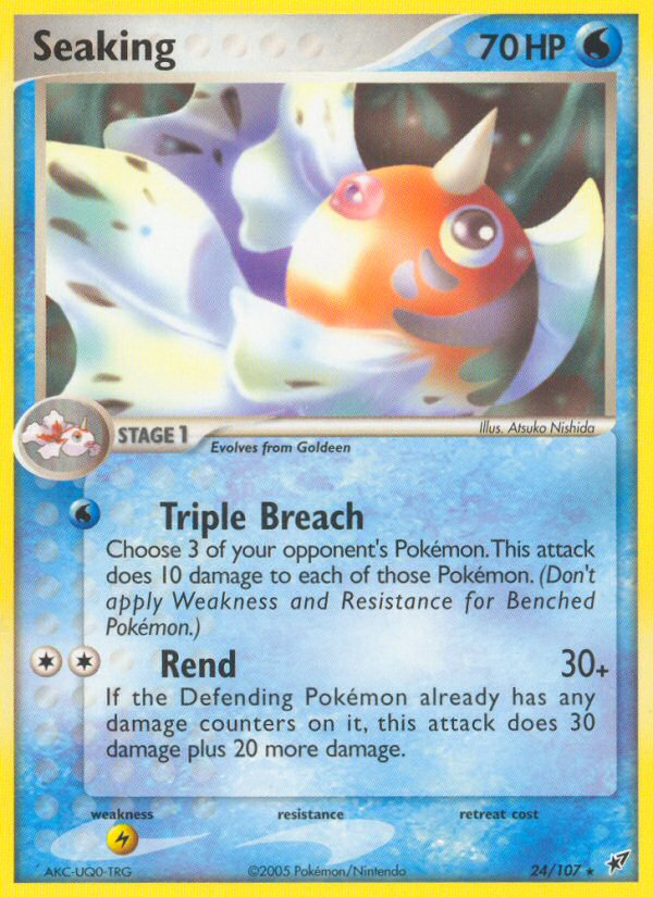 Seaking (24/107) [EX: Deoxys] | Card Merchant Takapuna