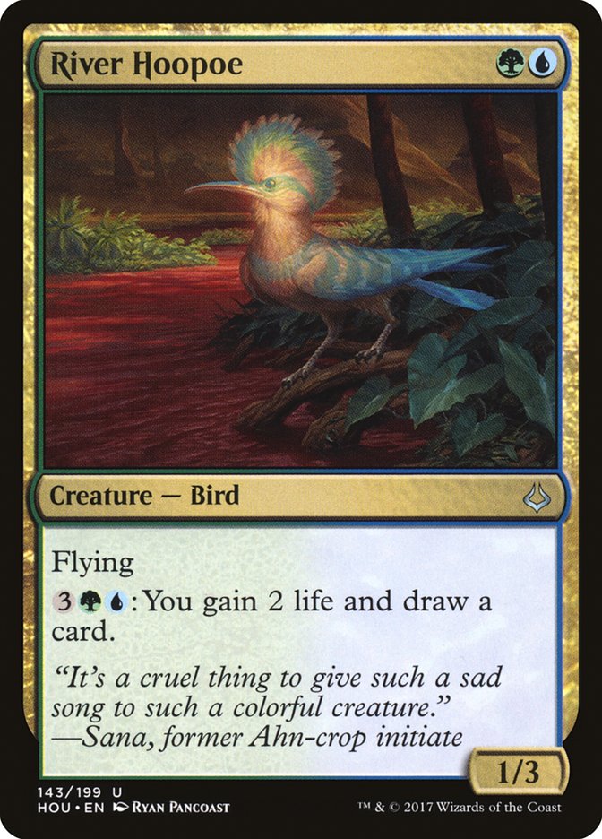 River Hoopoe [Hour of Devastation] | Card Merchant Takapuna