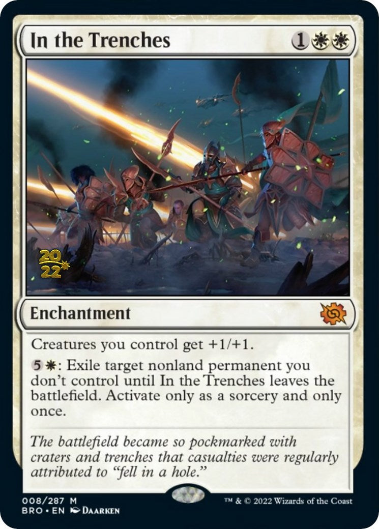 In the Trenches [The Brothers' War Prerelease Promos] | Card Merchant Takapuna