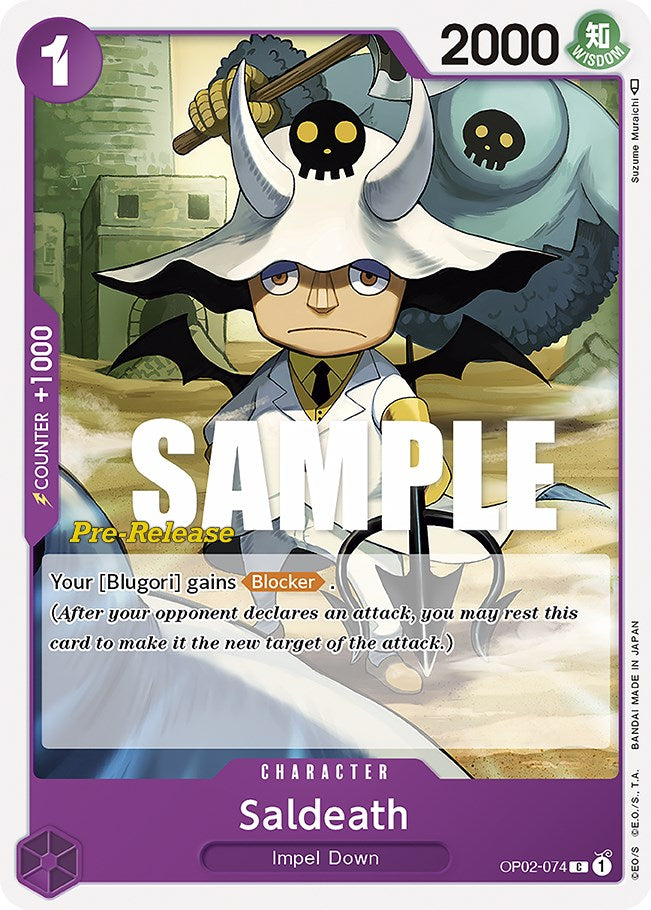Saldeath [Paramount War Pre-Release Cards] | Card Merchant Takapuna