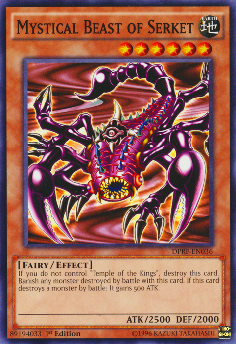 Mystical Beast of Serket [DPRP-EN036] Common | Card Merchant Takapuna
