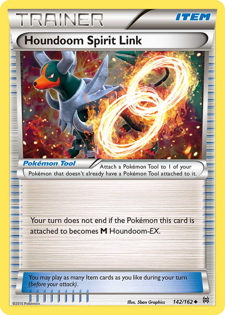 Houndoom Spirit Link (142/162) [XY: BREAKthrough] | Card Merchant Takapuna