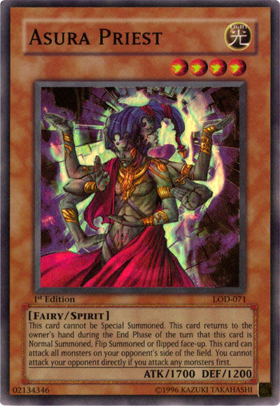 Asura Priest [LOD-071] Super Rare | Card Merchant Takapuna