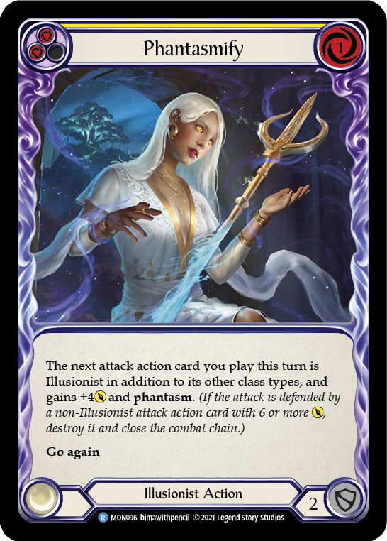 Phantasmify (Yellow) [MON096] (Monarch)  1st Edition Normal | Card Merchant Takapuna