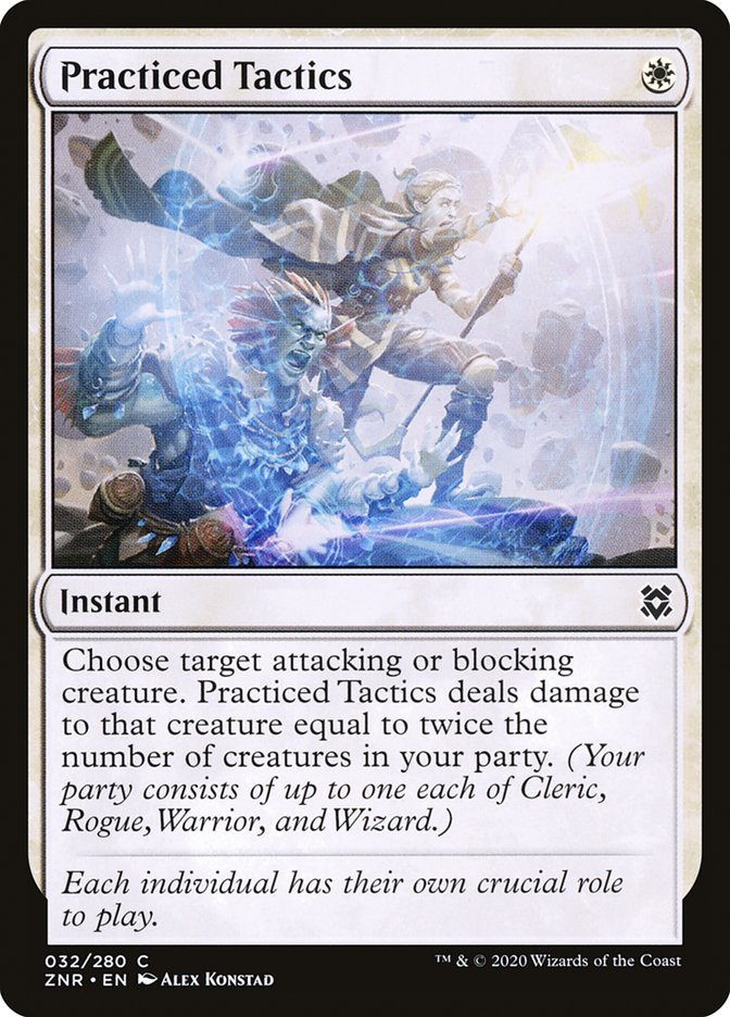 Practiced Tactics [Zendikar Rising] | Card Merchant Takapuna