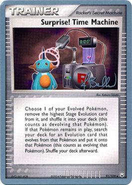 Surprise! Time Machine (91/109) (Eeveelutions - Jimmy Ballard) [World Championships 2006] | Card Merchant Takapuna