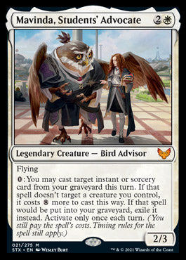 Mavinda, Students' Advocate [Strixhaven: School of Mages] | Card Merchant Takapuna