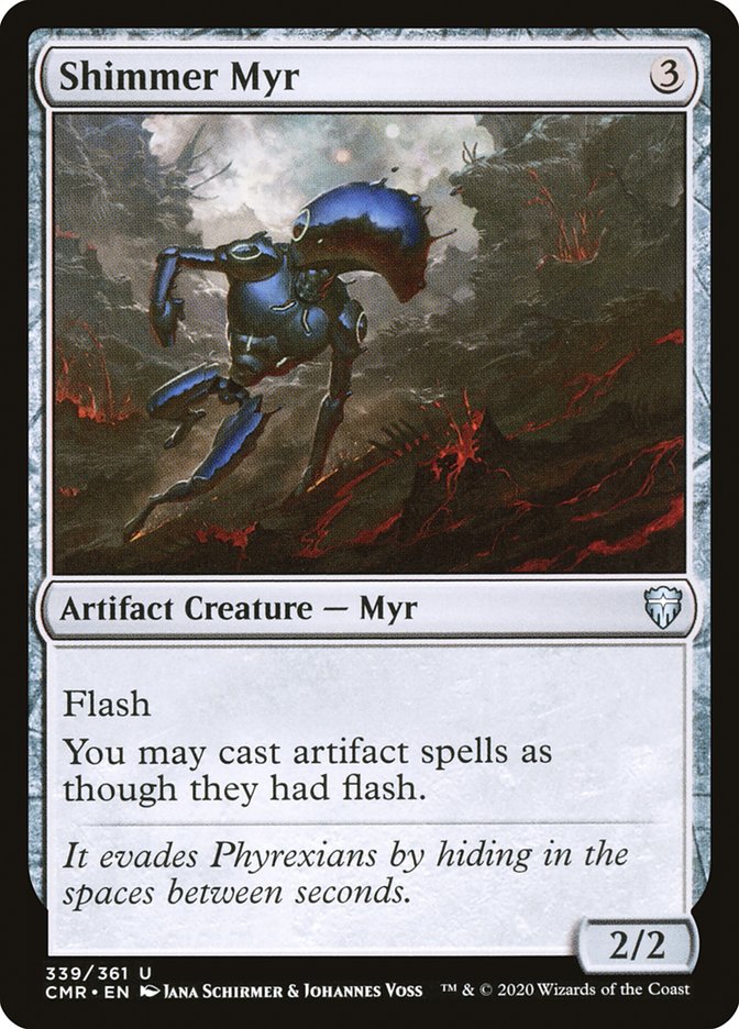 Shimmer Myr [Commander Legends] | Card Merchant Takapuna