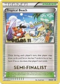 Tropical Beach (Semi Finalist) (BW28) [Black and White Promos] | Card Merchant Takapuna