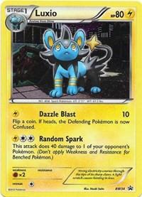 Luxio (Cracked Ice Holo) (BW34) [Black and White Promos] | Card Merchant Takapuna