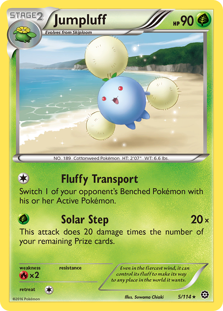 Jumpluff (5/114) [XY: Steam Siege] | Card Merchant Takapuna