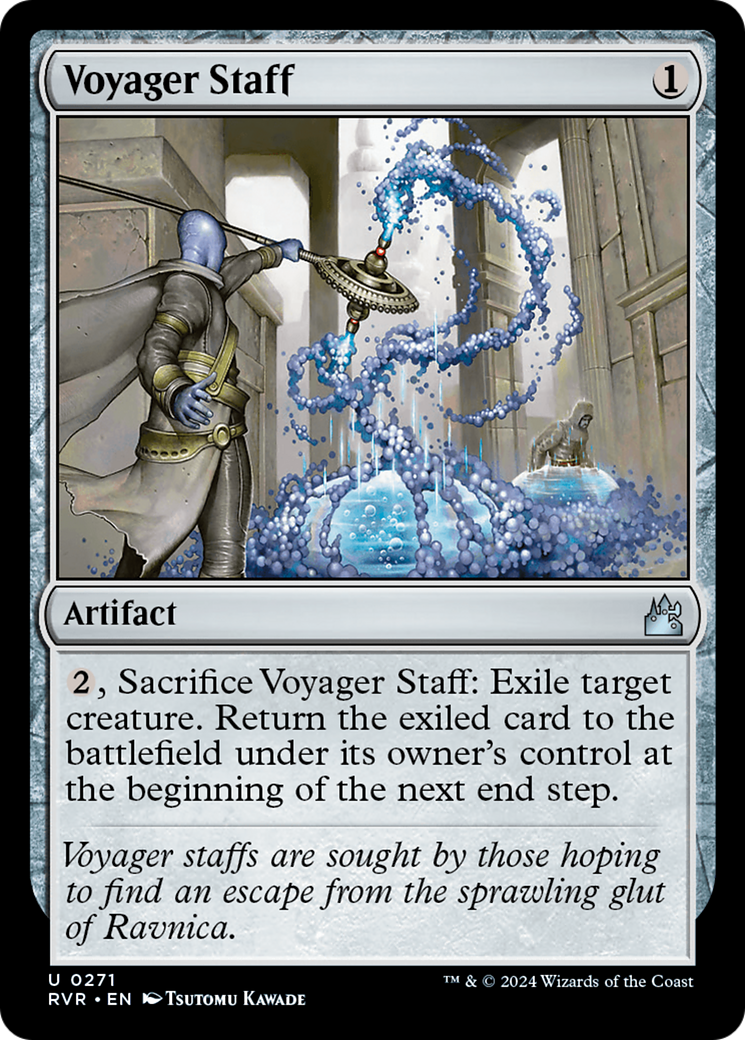Voyager Staff [Ravnica Remastered] | Card Merchant Takapuna