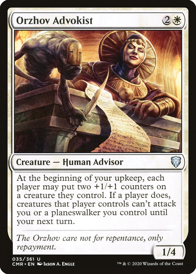 Orzhov Advokist [Commander Legends] | Card Merchant Takapuna