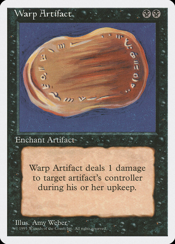 Warp Artifact [Fourth Edition] | Card Merchant Takapuna