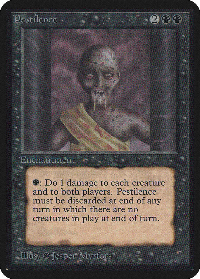 Pestilence [Alpha Edition] | Card Merchant Takapuna