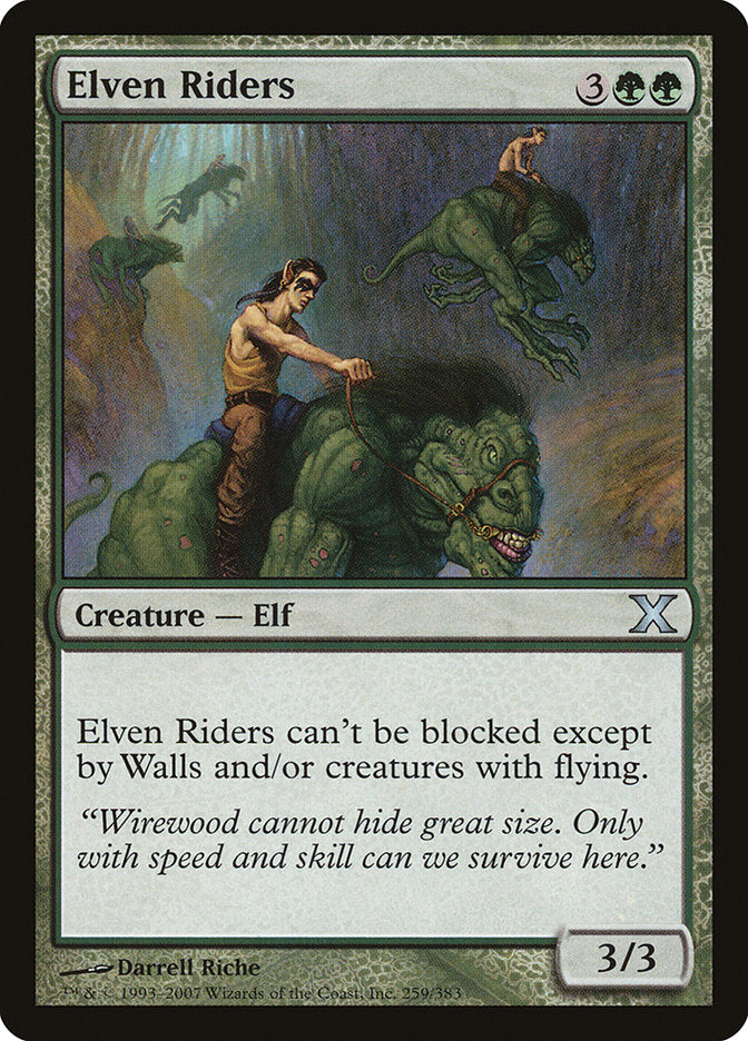 Elven Riders [Tenth Edition] | Card Merchant Takapuna