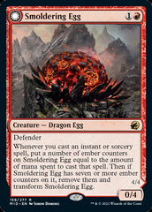 Smoldering Egg // Ashmouth Dragon [Innistrad: Midnight Hunt] | Card Merchant Takapuna