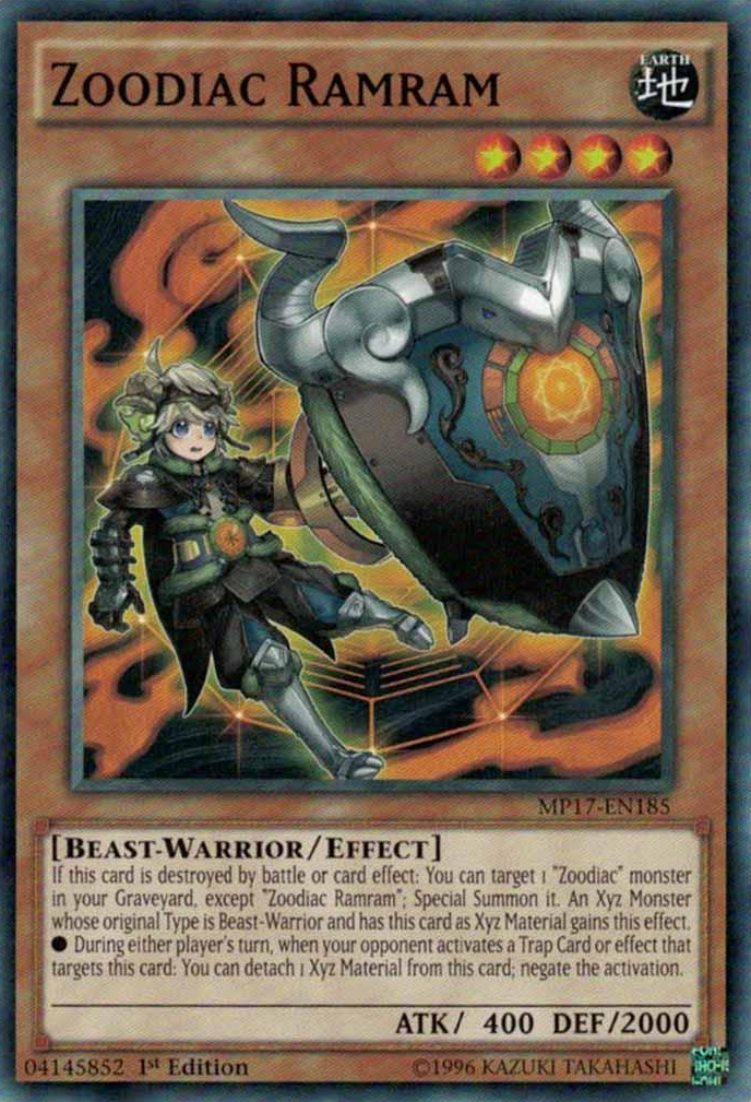 Zoodiac Ramram [MP17-EN185] Common | Card Merchant Takapuna