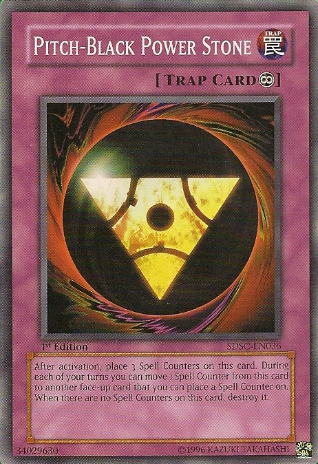 Pitch-Black Power Stone [SDSC-EN036] Common | Card Merchant Takapuna