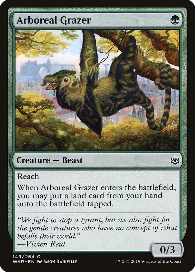 Arboreal Grazer [War of the Spark] | Card Merchant Takapuna