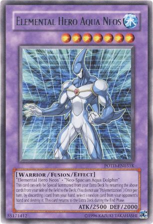 Elemental Hero Aqua Neos (Redemption Replacement) [POTD-EN031K] Rare | Card Merchant Takapuna
