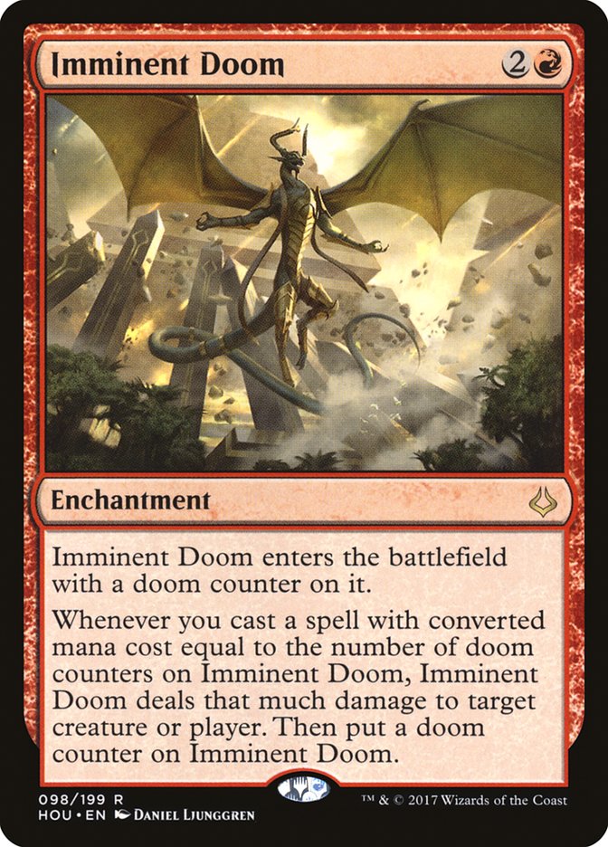 Imminent Doom [Hour of Devastation] | Card Merchant Takapuna
