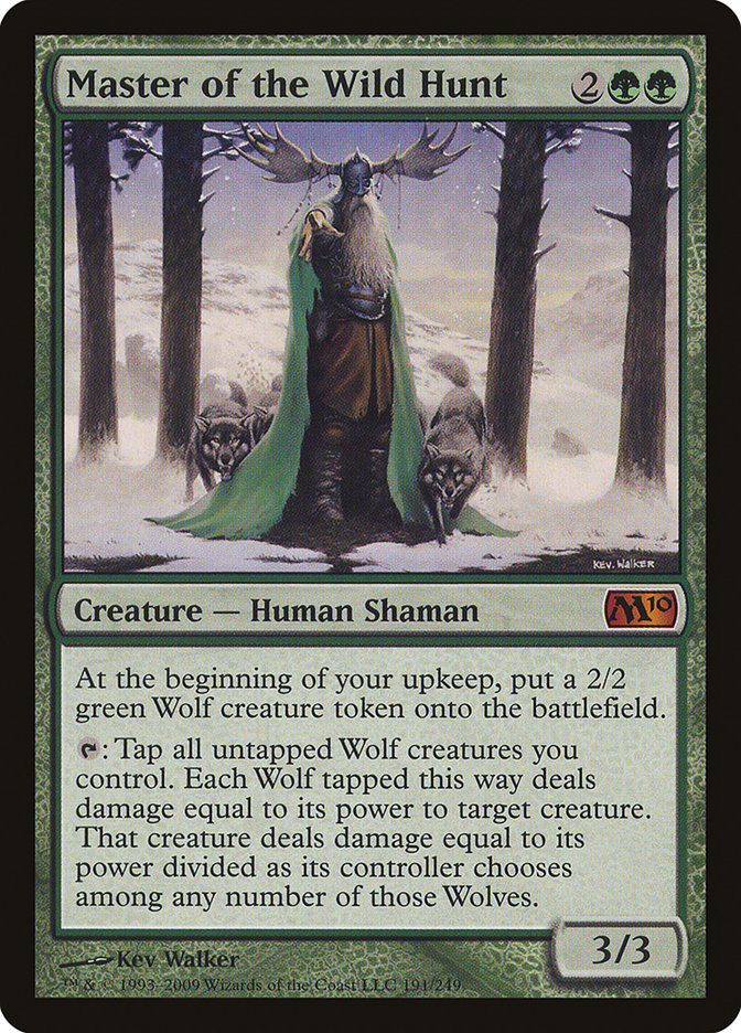 Master of the Wild Hunt [Magic 2010] | Card Merchant Takapuna