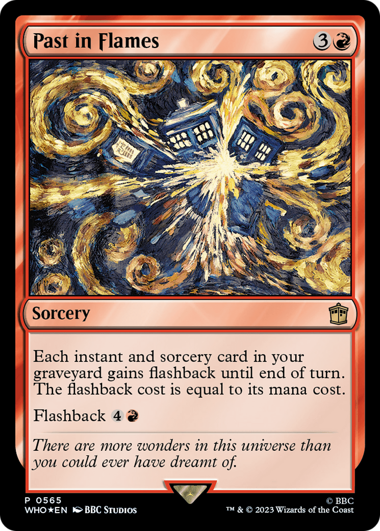 Past in Flames [Doctor Who Promos] | Card Merchant Takapuna
