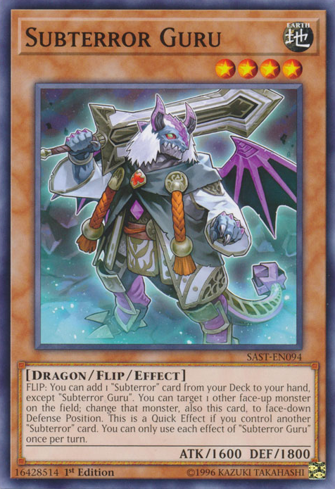 Subterror Guru [SAST-EN094] Common | Card Merchant Takapuna