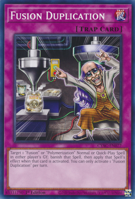 Fusion Duplication [CYAC-EN077] Common | Card Merchant Takapuna