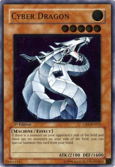 Cyber Dragon [CRV-EN015] Ultimate Rare | Card Merchant Takapuna