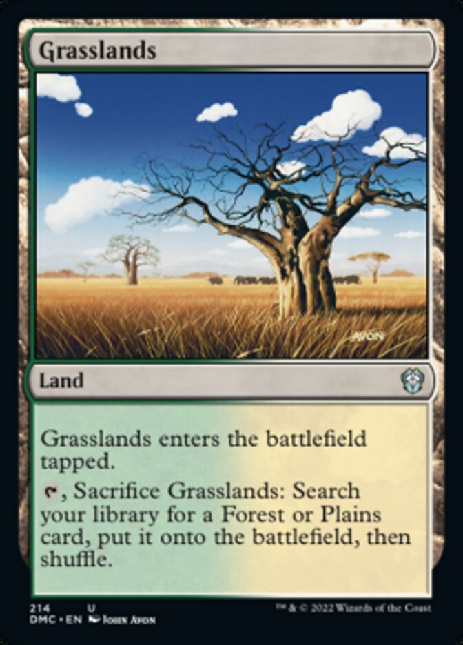 Grasslands [Dominaria United Commander] | Card Merchant Takapuna