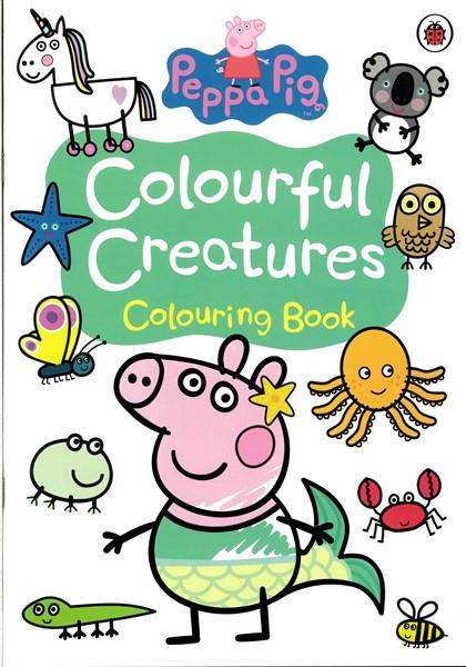 Peppa Pig Activity Book - Colourful Creatures | Card Merchant Takapuna