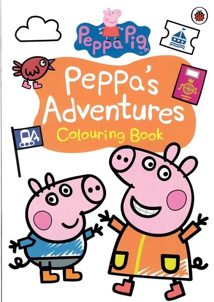 Peppa Pig Activity Book - Peppa's Adventures | Card Merchant Takapuna