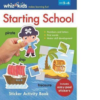 Whiz Kids: Kinder Fun Sticker Activity Book | Card Merchant Takapuna