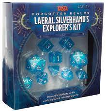 D&D Forgotten Realms : Laeral Silverhand's Explorers Kit Dice and Miscellany | Card Merchant Takapuna