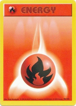 Fire Energy (98/102) [Base Set Shadowless Unlimited] | Card Merchant Takapuna
