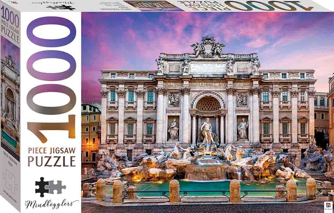 1000 Piece Jigsaw - Trevi Fountain | Card Merchant Takapuna