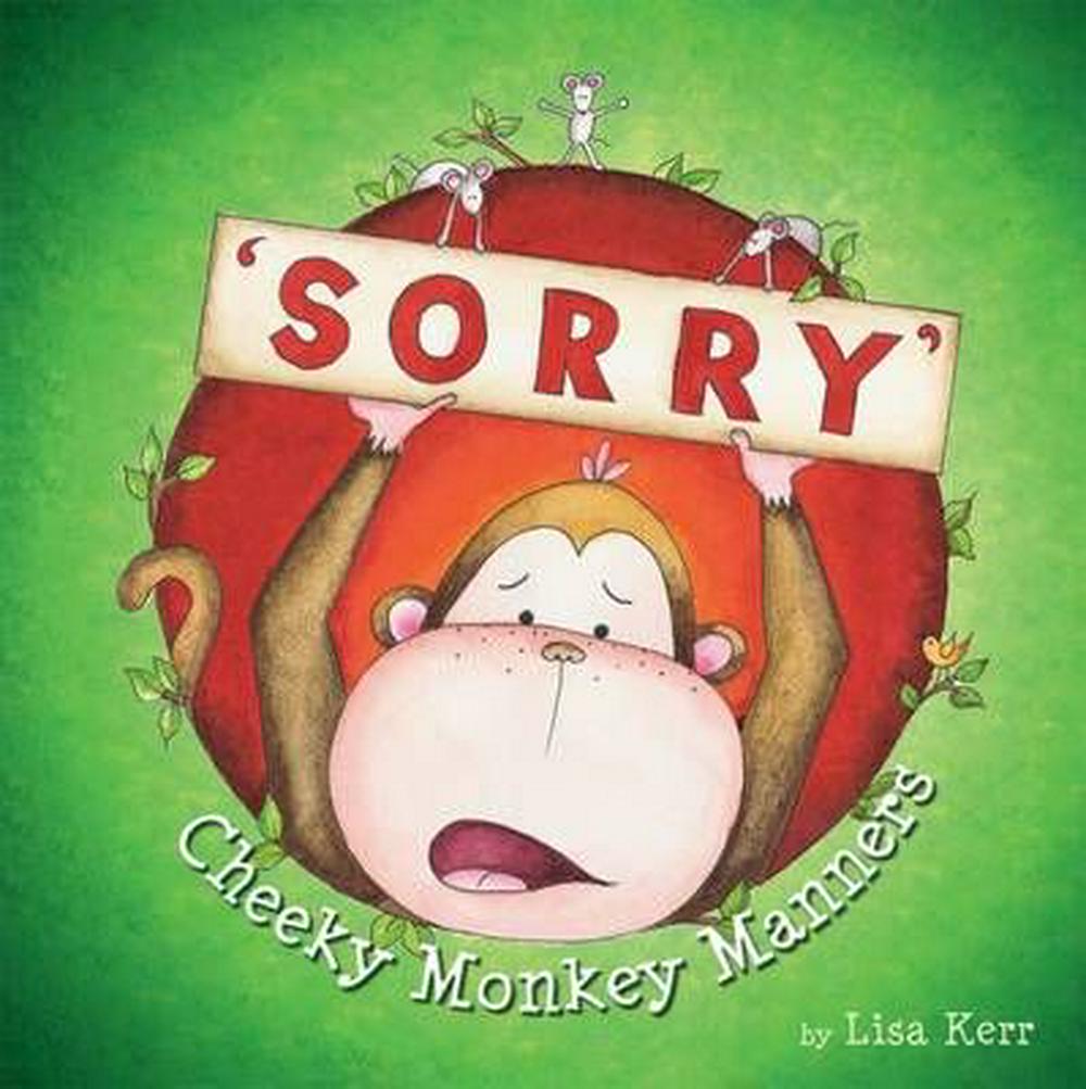 Cheeky Monkey Manners - Sorry | Card Merchant Takapuna