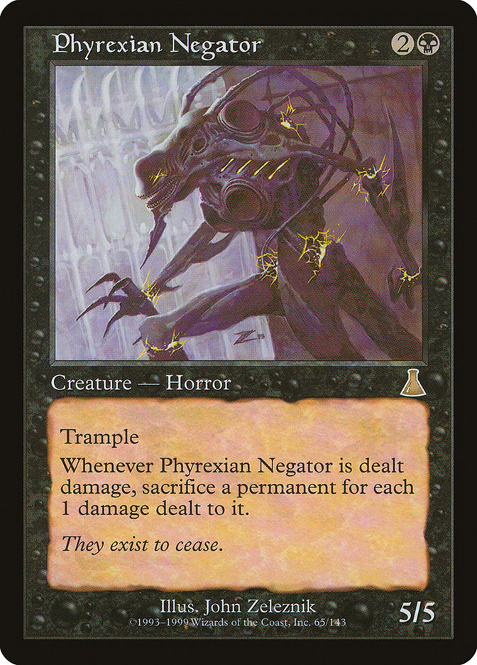 Phyrexian Negator [Urza's Destiny] | Card Merchant Takapuna